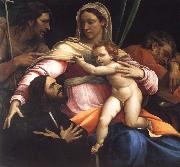 The Madonna and Child with Saints Joseph and John the Baptist and a Donor